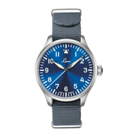 Laco Pilot Watch Original Augsburg Blaue Stunde Stainless Steel / Blue (862102)