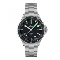 Laco Squad Watch Atlantik MB / Stainless steel / Black (862107.MB)