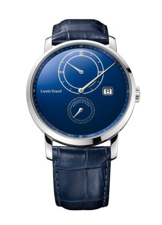 Louis Erard - 86236AA25.BDC555  Excellence Le Régulateur Louis Erard x Eric Giroud Stainless Steel / Blue