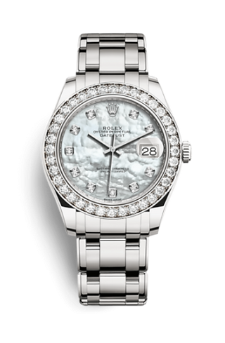 Rolex - 86289-0001  Datejust Pearlmaster 39 White Gold Diamond / MOP Diamond