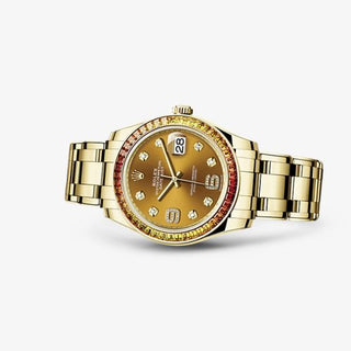 Rolex - 86348sajor-0002  Datejust Pearlmaster 39 Fancy Orange