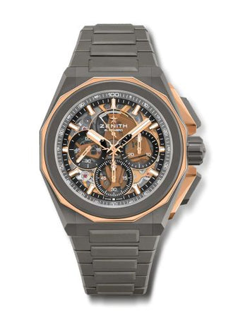 Zenith - 87.9100.9004/03.I001  Defy Extreme Titanium / Rose Gold