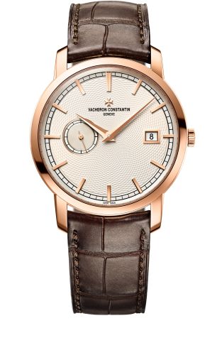 Vacheron Constantin - 87172/000R-B167  Traditionnelle Self-Winding Small Seconds Pink Gold / Silver