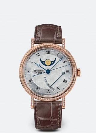 Breguet - 8788BR/12/986/DD00  Classique 8788 Moonphase Rose Gold / Grand Feu Enamel