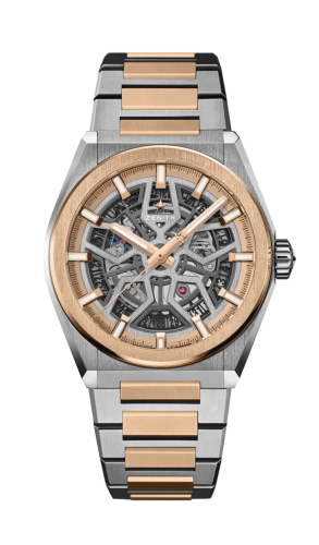 Zenith - 87.9001.670/79.M9001  Defy Classic 41mm Titanium / Rose Gold / Bracelet