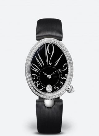 Breguet - 8918BB/2N/764/D00D  Reine de Naples 8918 White Gold - Diamond / Black