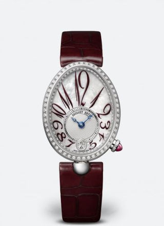 Breguet - 8918BB/5P/964/D00D3L  Reine de Naples 8918 White Gold - Diamond / MOP