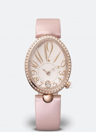 Breguet - 8918BR/2C/364/D00D  Reine de Naples 8918 Rose Gold - Diamond / Pink