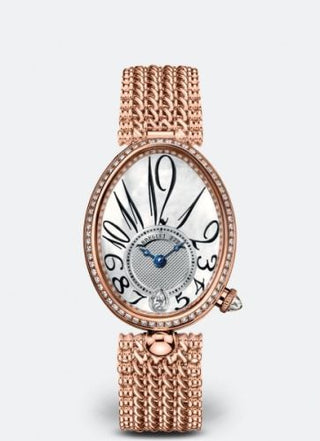 Breguet - 8918BR/58/J20/D000  Reine de Naples 8918 Rose Gold - Diamond / MOP / Bracelet