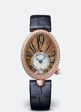 Breguet - 8918BR/5T/964/D00D3L  Reine de Naples 8918 Rose Gold - Diamond / Champagne MOP