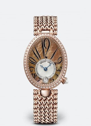 Breguet - 8918BR/5T/J20/D000  Reine de Naples 8918 Rose Gold - Diamond / Champagne MOP / Bracelet