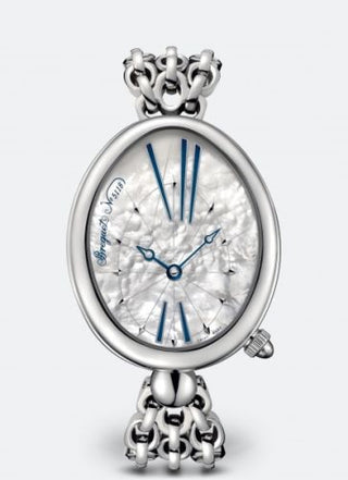 Breguet - 8967ST/51/J50  Reine de Naples 8967 Stainless Steel / White MOP / Bracelet