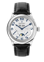 Pequignet Paris Royal Moonphase Blue Numerals / Brown Strap (9007437CN)