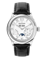 Pequignet Paris Royal Moonphase Blue Numerals / Black Strap (9007433CN)