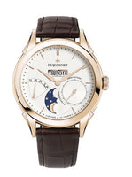 Pequignet Rue Royale Moonphase Stainless Steel / Black Panda / Black Alligator (9011538CG)