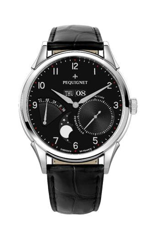 Pequignet - 9030443CN  Royale Grand Sport Moonphase Black