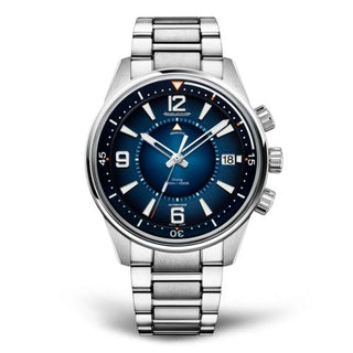 Jaeger-LeCoultre - 9038180  Polaris Mariner Memovox Stainless Steel / Blue / Bracelet