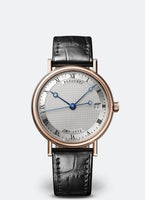 Breguet SportTaucher Stainless Steel / White / Black Leather (9067BR/12/976)