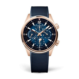 Jaeger-LeCoultre - 908269J  Polaris Perpetual Calendar Pink Gold / Blue / Two Straps