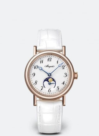 Breguet - 9087BR/29/964  Classique Dame 9087 Rose Gold / White