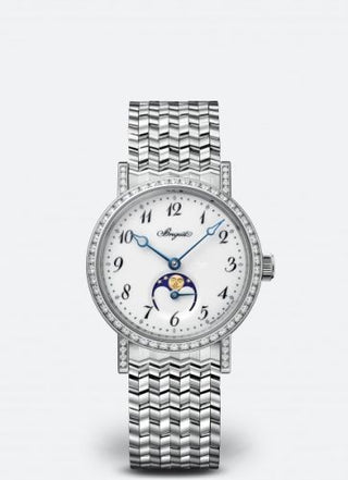 Breguet - 9088BB/29/BC0/DD00  Classique Dame 9088 White Gold / White / Bracelet