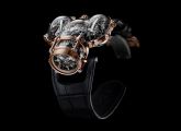 MB&F - 91.SRL.BL  Horological Machine N°9 HM9 Sapphire Vision Red Gold / Black