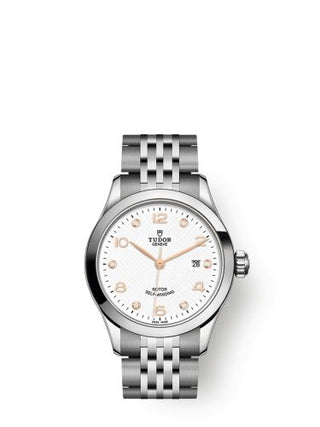 Tudor - 91350-0013  1926 28 Stainless Steel / White - Diamond