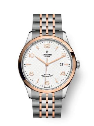 Tudor - 91651-0009  1926 41 Stainless Steel / Rose Gold / White