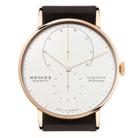 Nomos Glashütte Lambda Roségold Blue Hands (930)