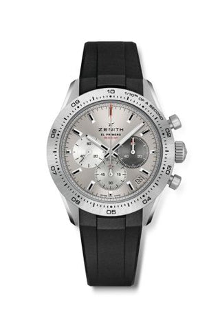 Zenith - 95.3100.3600/39.R951  Chronomaster Sport Titanium / Grey / Rubber