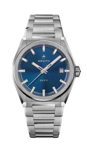 Zenith - 95.9000.670/51.M9000  Defy Classic Titanium / Blue / Bracelet