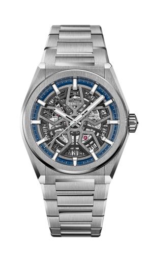 Zenith - 95.9000.670/78.M9000  Defy Classic Titanium / Skeleton / Bracelet