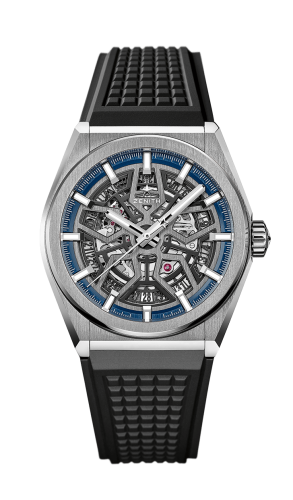 Zenith - 95.9000.670/78.R782  Defy Classic Titanium / Skeleton / Rubber