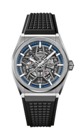 Zenith Defy Classic Titanium / Blue / Alligator (95.9000.670/78.R782)