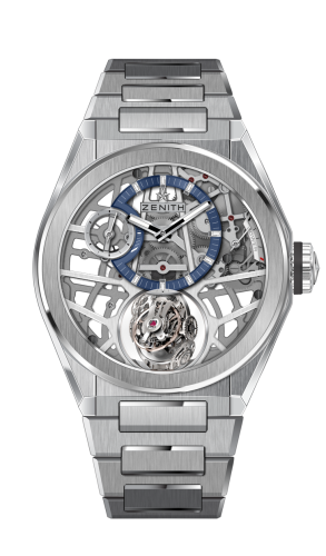 Zenith - 95.9000.8812/78.M9000  Defy Zero G Titanium / Skeleton / Bracelet