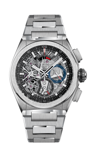 Zenith - 95.9000.9004/78.M9000  Defy El Primero 21 Titanium / Skeleton / Bracelet