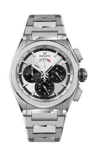 Zenith - 95.9001.9004/01.M9000  Defy El Primero 21 Titanium / Silver Panda / Bracelet