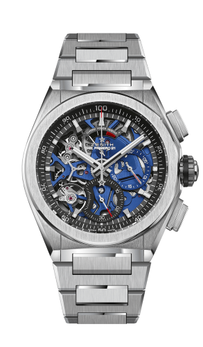 Zenith - 95.9002.9004/78.M9000  Defy El Primero 21 Titanium / Skeleton / Bracelet