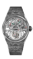 Zenith Defy El Primero 21 Titanium / Diamond / Skeleton / Alligator (95.9005.8812/80.M9004)