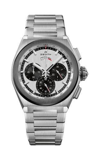 Zenith - 95.9005.9004/01.M9000  Defy El Primero 21 Titanium / Ceramic / Silver Panda / Bracelet