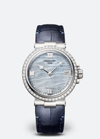 Breguet Marine Dame 9518 White Gold - Diamond / MOP  / Rubber (9518BB/V2/984/D000)