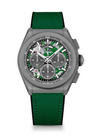 Zenith - 97.9001.9004/80.R943.T3/P  Defy 21 Ultra Colour Green