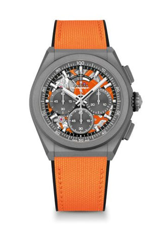 Zenith - 97.9001.9004/80.R944.T3/P  Defy 21 Ultra Colour Orange