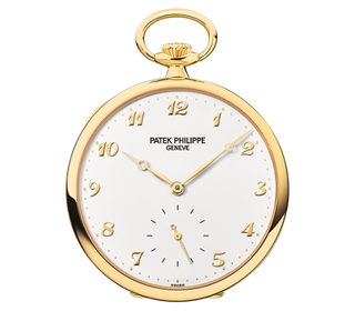 Patek Philippe - 973J-001  Pocket Watch Lepine Yellow Gold / White