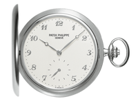 Patek Philippe Pocket Watch Savonette Rose Gold / Silver (980G-010)