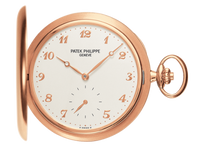 Patek Philippe Pocket Watch Lepine Power Reserve Yellow Gold / Mountain Landscape (980R-001)