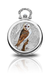 Patek Philippe - 982/146G   Pocket Watch Lepine Power Reserve White Gold / Winter Owl