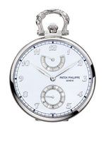 Patek Philippe Pocket Watch Savonette Power Reserve Yellow Gold / Silver (982/146G)