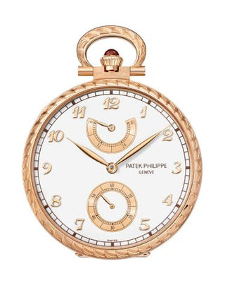 Patek Philippe - 982/179R  Pocket Watch Lepine Power Reserve Rose Gold / Lateen Sails