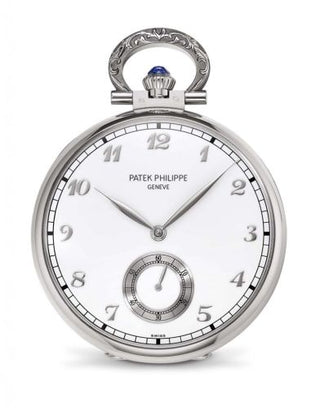 Patek Philippe - 992/111G  Pocket Watch Lepine White Gold / Pittsburgh